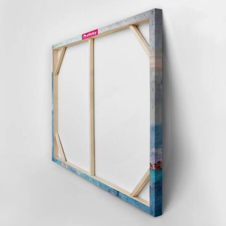 Πινακας σε καμβά ABSTRACT BOAT IN HARBOR - Λιμανια Sticky 4