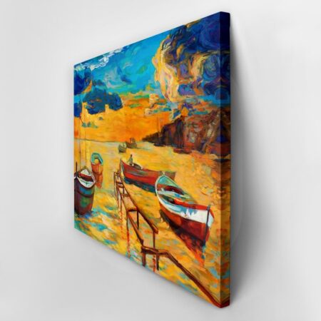 Πινακας σε καμβά BOATS 3 - Βαρκες και Καραβια Sticky 2