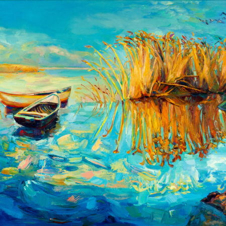 Πινακας σε καμβά BOAT 2 - Πινακες σε καμβα Sticky 4