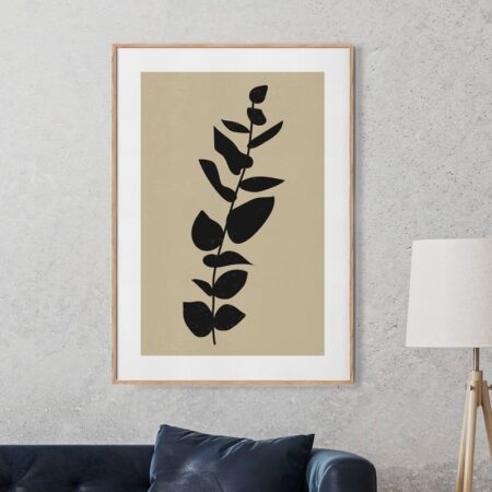Πόστερ MINIMALIST BOTANICAL BRANCH 2 - 21cm x 30cm