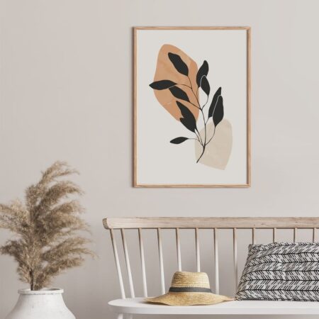 Πόστερ MINIMAL BOTANICAL ART - 21cm x 30cm