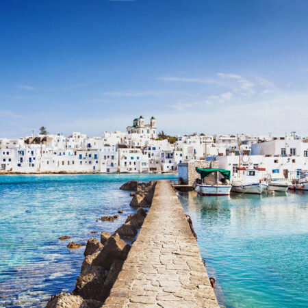 Πινακας σε καμβά NAOUSA PAROS 7 - Νησια Sticky 4