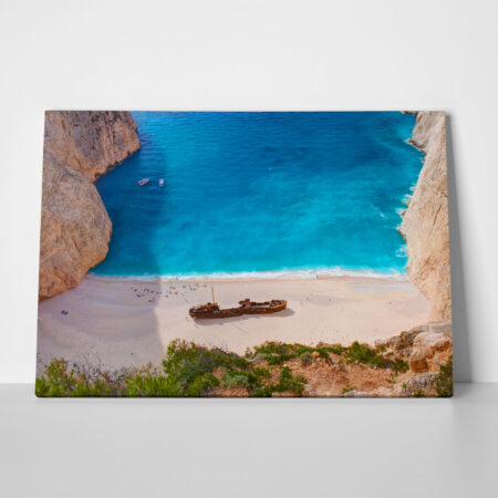 Πινακας σε καμβά NAVAGIO ZAKYNTHOS 4