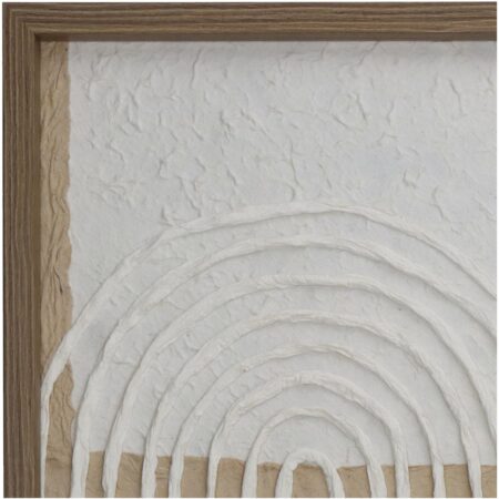 Διακοσμητικό Τοίχου  Καφέ Χαρτί 40x3x50cm - Διακοσμητικά Τοίχου Sticky 3