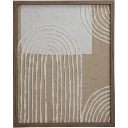 Διακοσμητικό Τοίχου  Καφέ Χαρτί 40x3x50cm - Διακοσμητικά Τοίχου Sticky 4