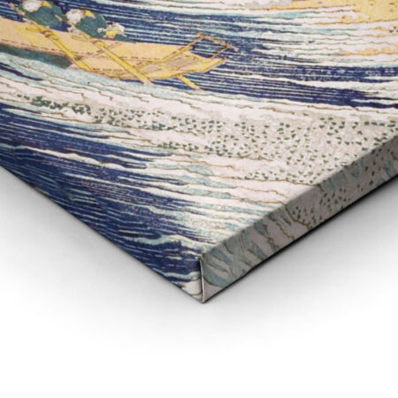 Πινακας σε καμβά HOKUSAI - A WILD SEA AT COSHI - Hokusai Katsushika Sticky 2