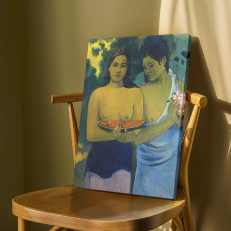 Πινακας σε καμβά PAUL GAUGUIN - TWO TAHITIAN WOMEN - 30cm x 40cm