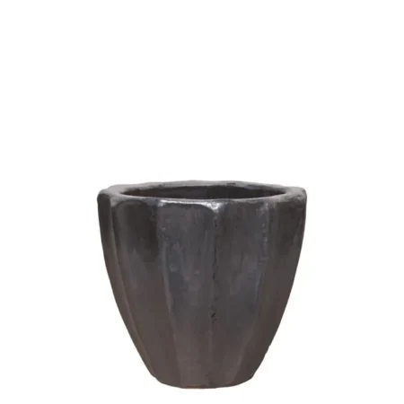 ΠΙΘΑΡΙ-ΚΑΣΠΩ ΜΑΥΡΟ ΜΑΤ ΠΟΛΥΓΩΝΟ ΜΙΚΡΟ Φ28x25cm