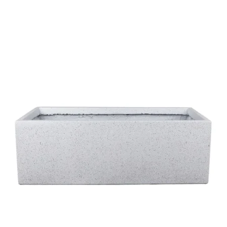 ΖΑΡΝΤΙΝΙΕΡΑ FIBERCLAY XLARGE ΛΕΥΚΟ ΓΡΑΝΙΤΗ ΟΡΘΟΓΩΝΙΟ - 90x36x33cm