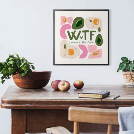 Πόστερ MATISSE STYLE WTF - 50cm x 50cm