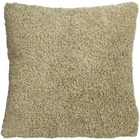 Μαξιλάρι Teddy Μπεζ Polyester 45x45cm - Διακοσμητικά Μαξιλάρια