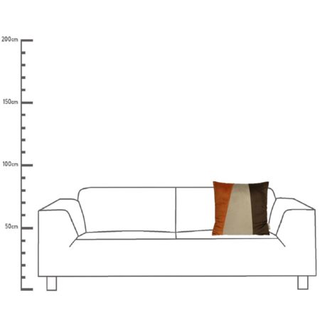 Μαξιλάρι Πολύχρωμο Βελούδο 45x45cm - Διακοσμητικά Μαξιλάρια Sticky 4