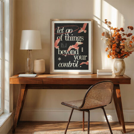 Πόστερ TRENDY LET GO - 21cm x 30cm