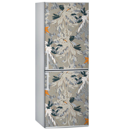 Αυτοκόλλητο ψυγείου VINTAGE FLORAL