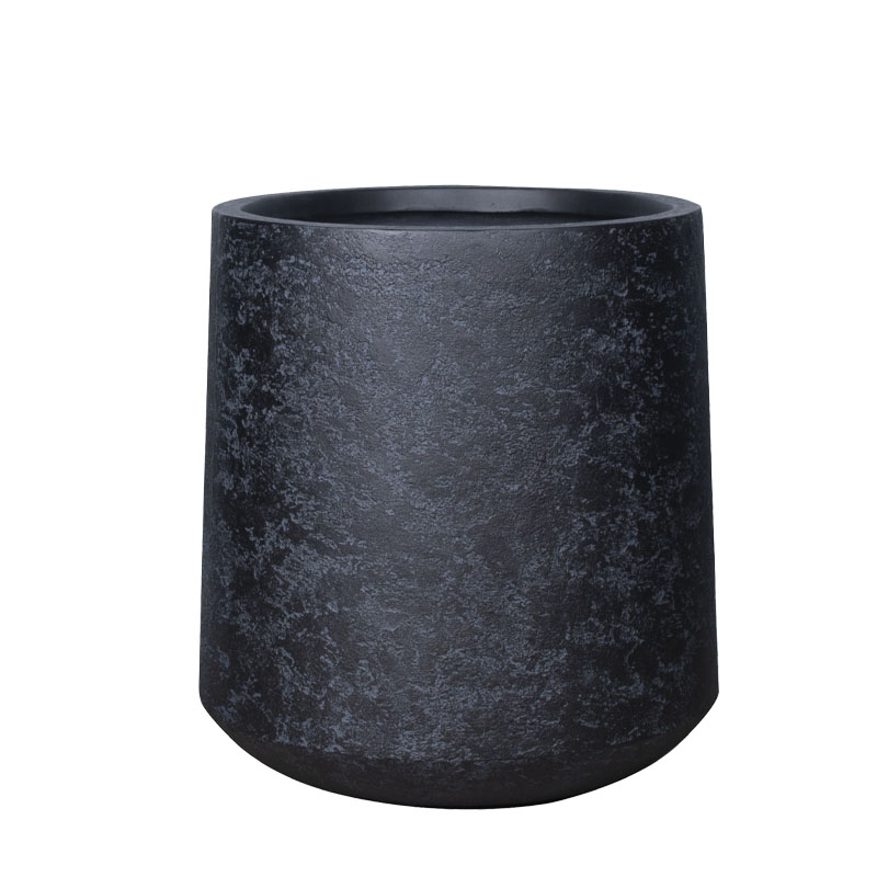 ΜΑΥΡΟ 06-94822-L//ΚΑΣΠΩ FIBERCLAY ΣΕΤ/3 ΜΑΥΡΟ ΓΡΑΝΙΤΗ ΣΤΡΟΓΓΥΛΟ ΨΗΛΟ - L : 52x52x56cm 16/ΠΑΛ