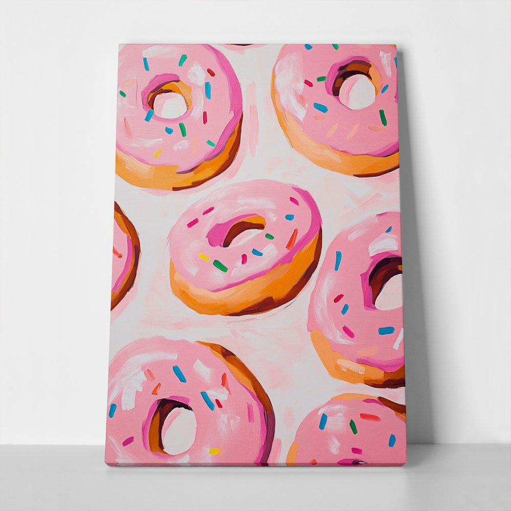 Πινακας σε καμβά DONUTS