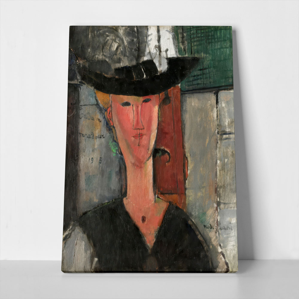Πινακας σε καμβά MODIGLIANI - MADAM POMPADOUR