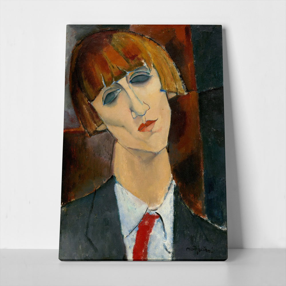 Πινακας σε καμβά MODIGLIANI - MADAME KISLING