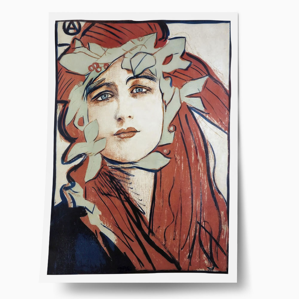 Πόστερ 1898 SECOND EXHIBITION OF THE SOCIETY OF POLISH ARTISTS