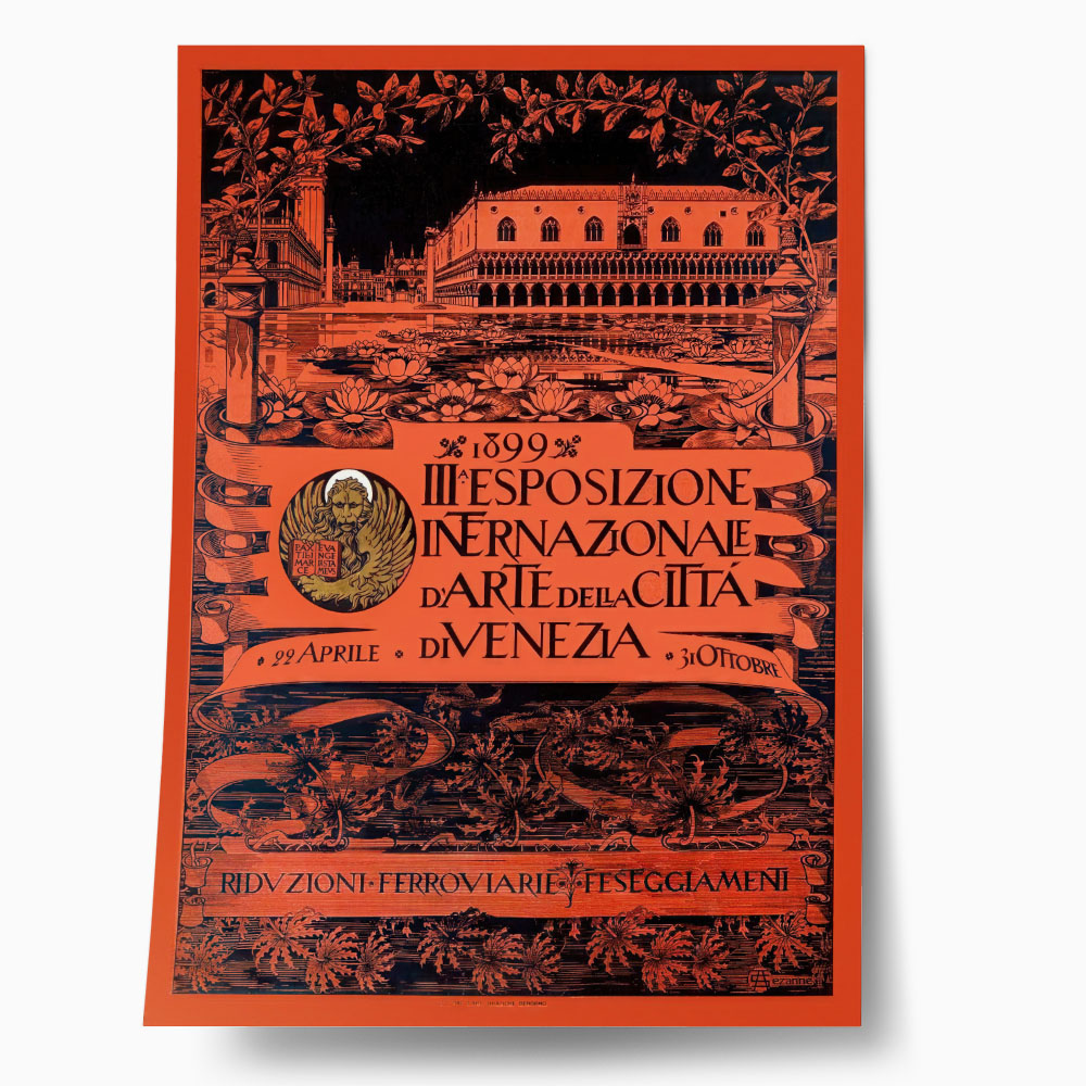 Πόστερ 1899 III INTERNATIONAL ART EXHIBITION OF THE CITY OF VENICE