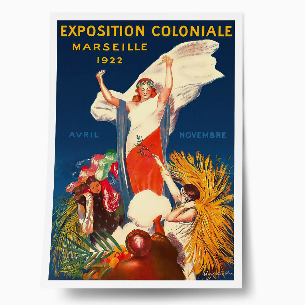 Πόστερ 1922 COLONIAL EXHIBITION
