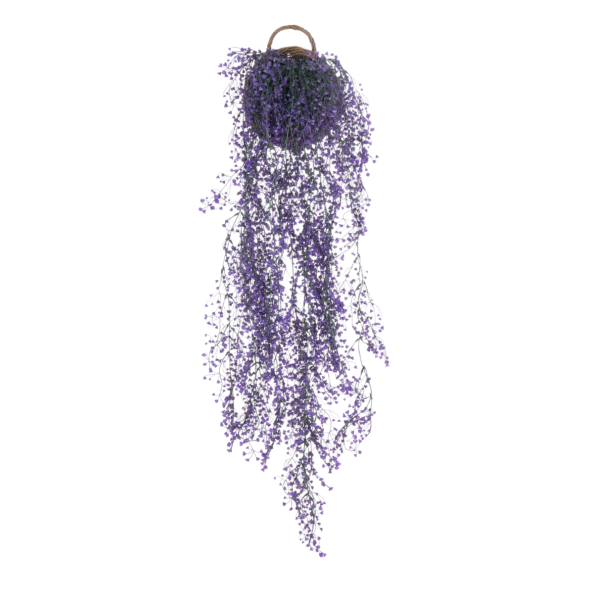 GloboStar® Artificial Garden GOLDEN BELL WILLOW 3 HANGING PLANT 20631 Κρεμαστό Τεχνητό Διακοσμητικό Φυτό Ιτίας Y110cm