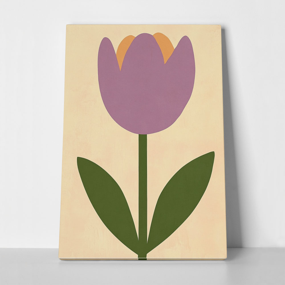 Πινακας σε καμβά CUTE TULIP