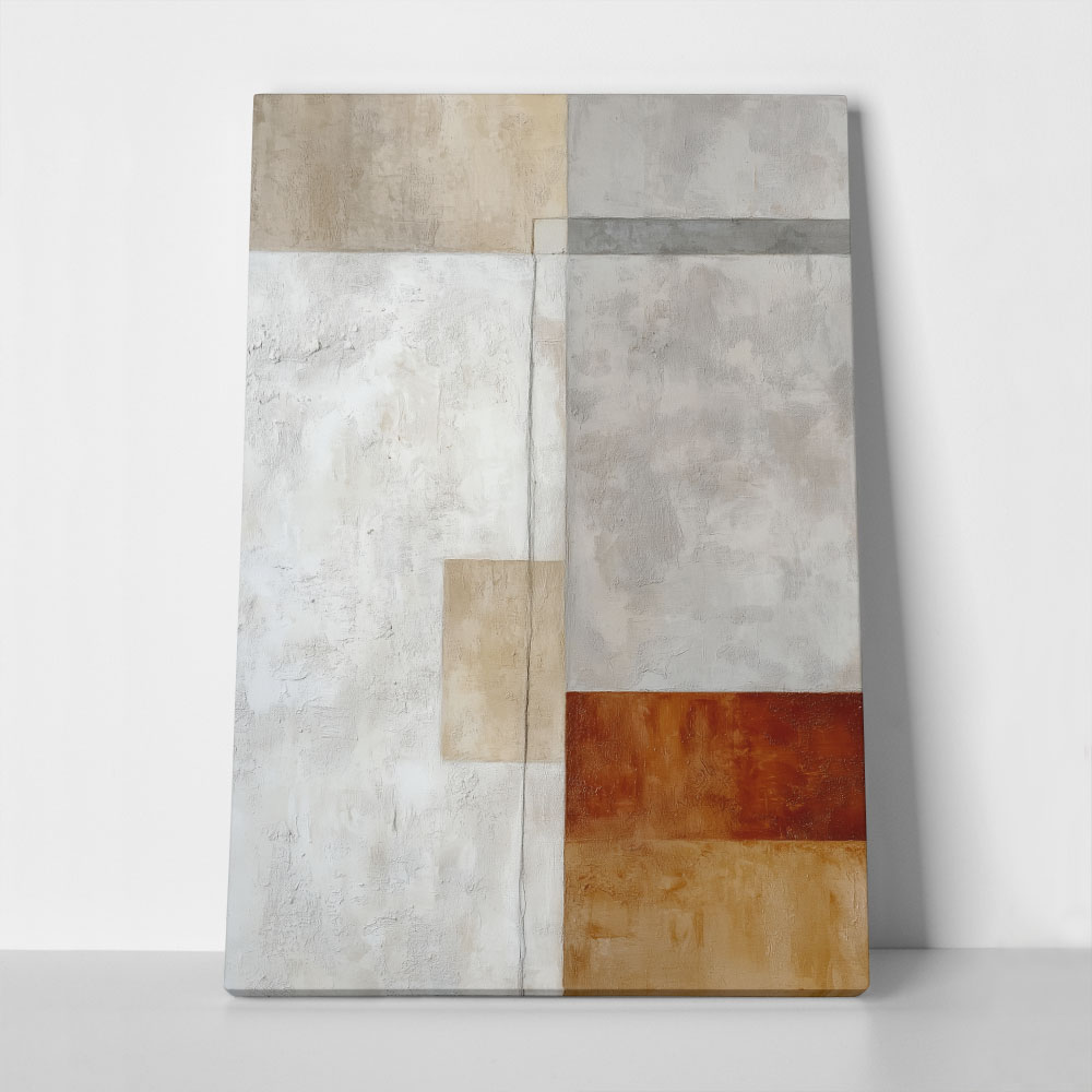 Πίνακας σε Καμβά ABSTRACT TEXTURED BLOCKS