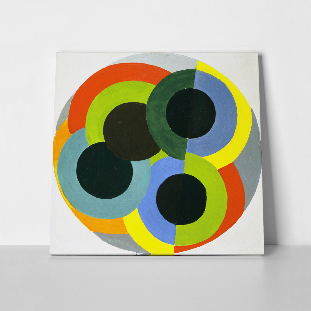 Πίνακας σε Καμβά ROBERT DELAUNAY - DISKS