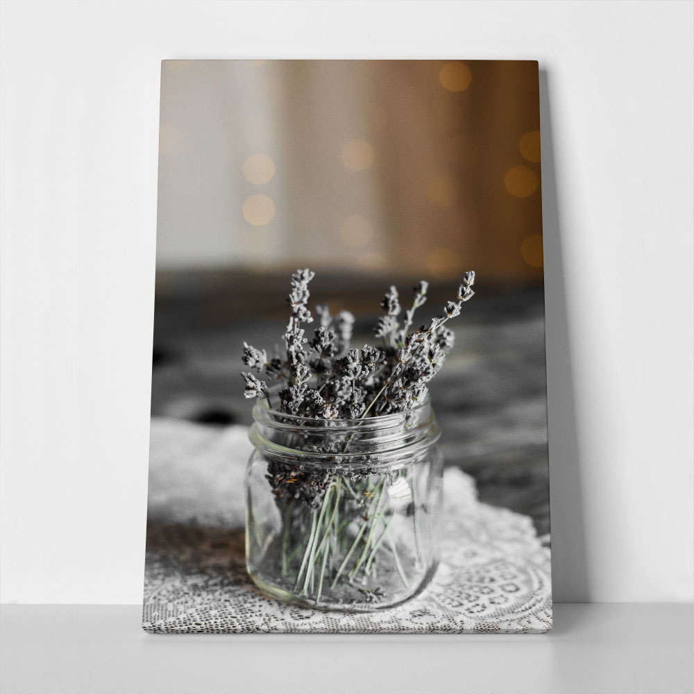 Πίνακας σε Καμβά RUSTIC FARMHOUSE DRIED HERBS