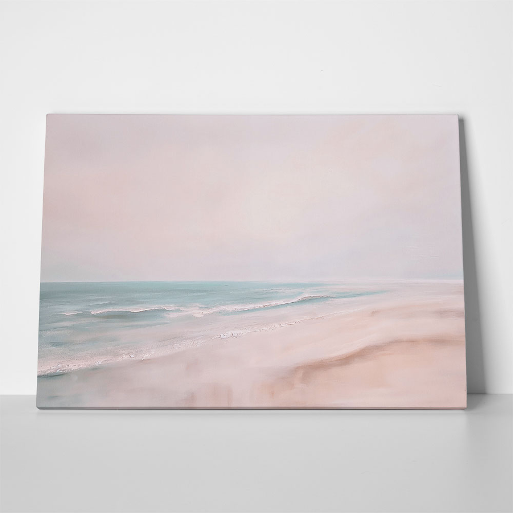 Πίνακας σε Καμβά VINTAGE PASTEL CALM WATERS 3