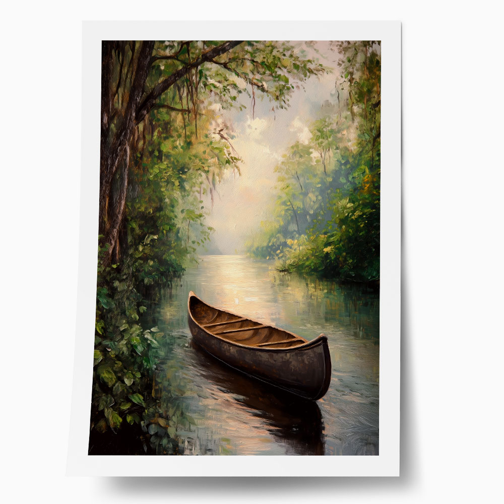 Poster VINTAGE PASTEL BOAT 5