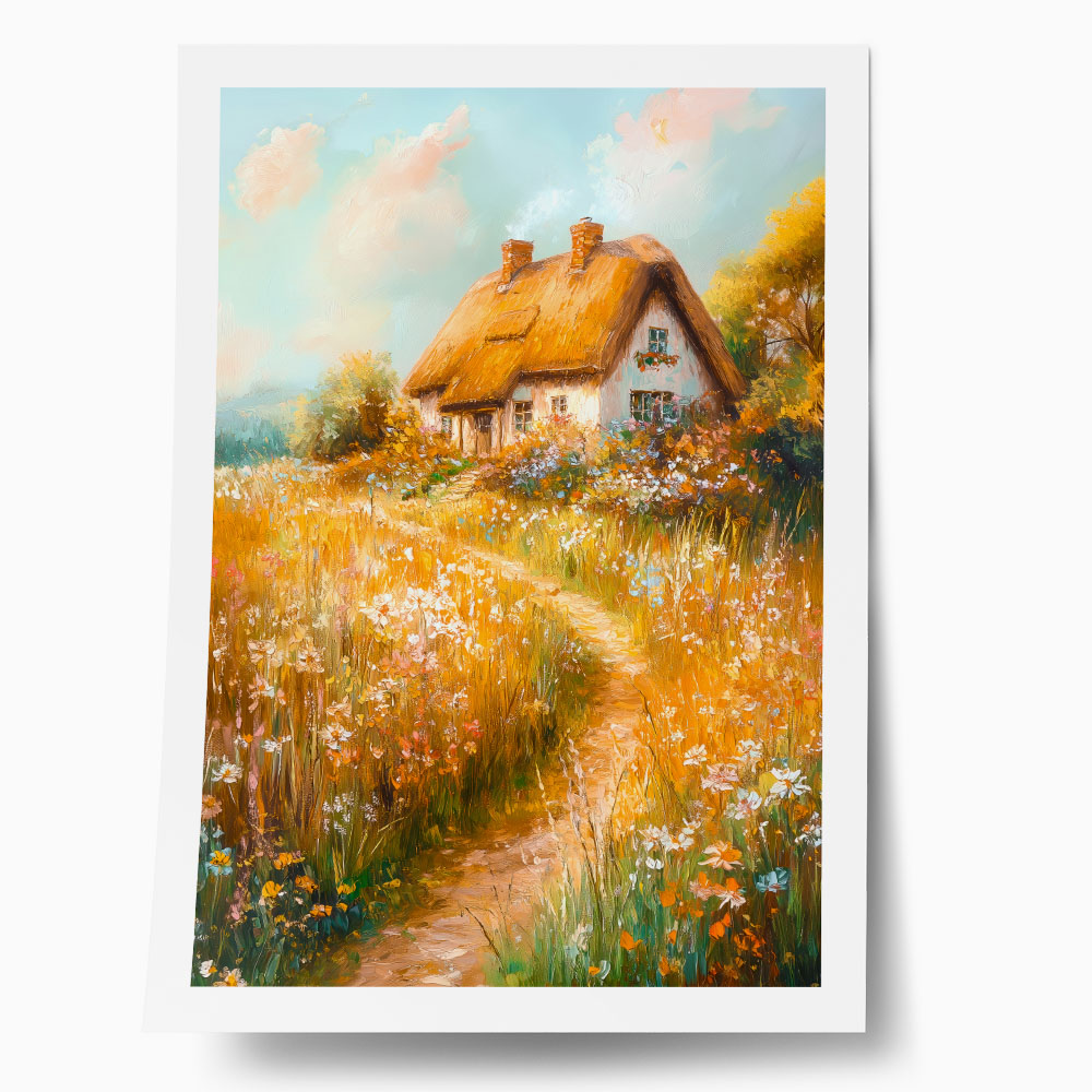 Poster VINTAGE PASTEL COUNTRYSIDE 2
