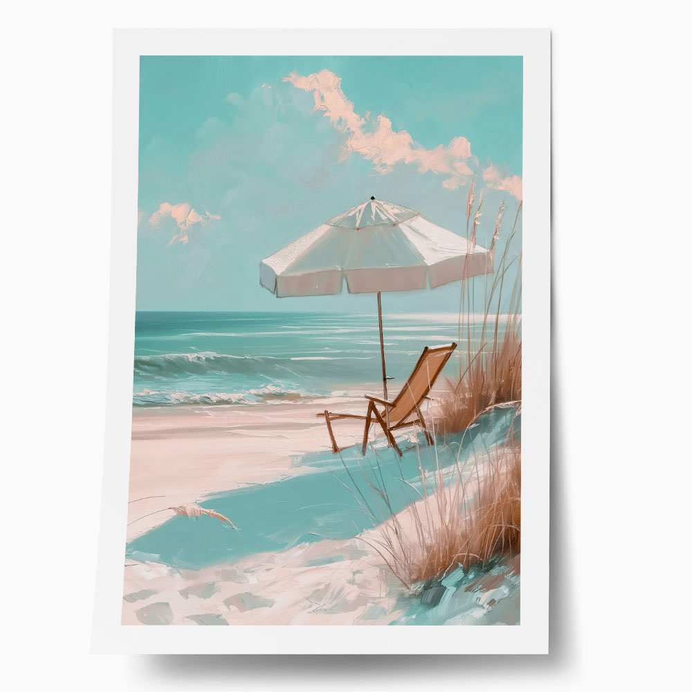 Poster VINTAGE PASTEL UMBRELLA 6