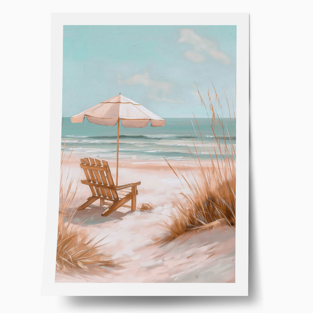 Poster VINTAGE PASTEL UMBRELLA 9
